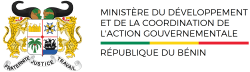 Ministère d'Etat Chargé du Plan et du Développement|République du Bénin. Ministère d'Etat Chargé du Plan et du Développement